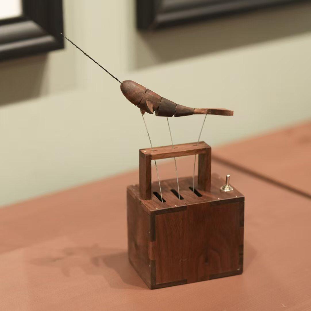 Handcrafted Wooden Narwhal