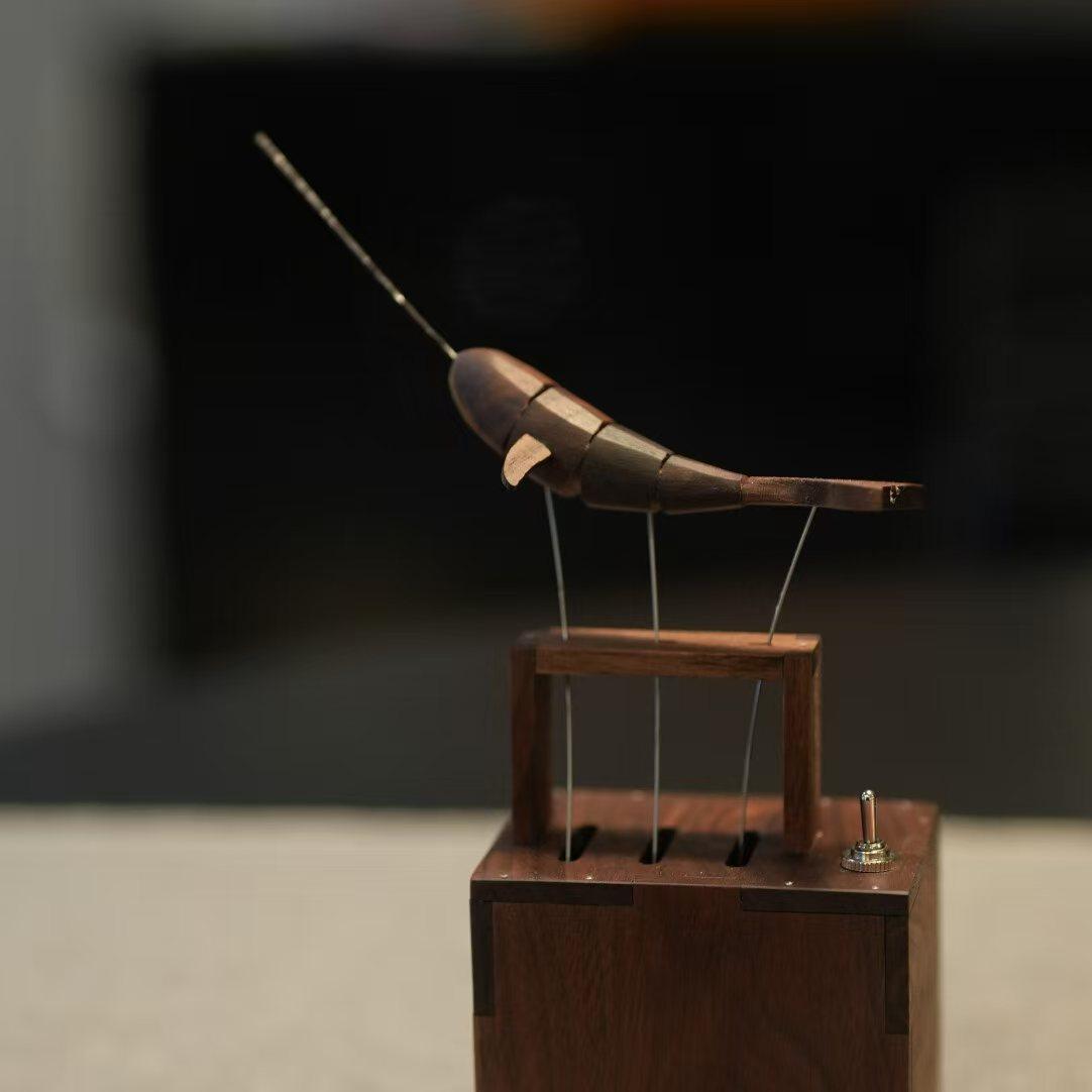 Handcrafted Wooden Narwhal