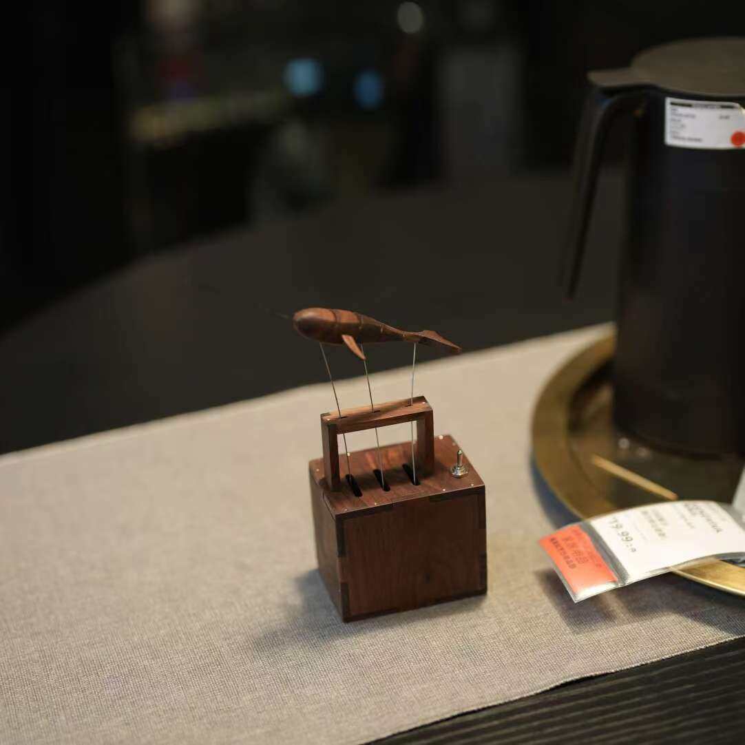 Handcrafted Wooden Narwhal