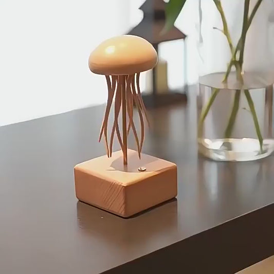 Handcrafted Wooden Jellyfish
